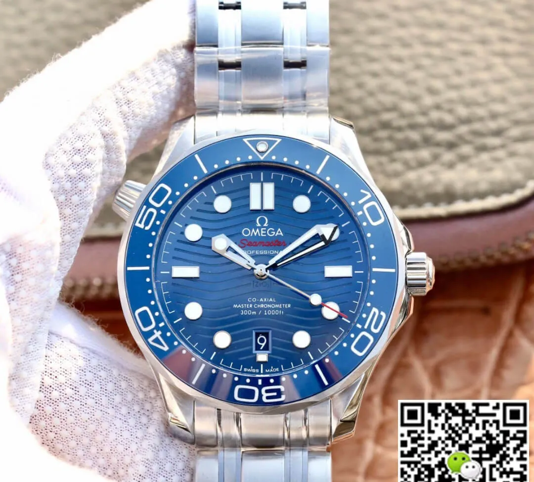 Omega Seamaster Diver 300M 210.30.42.20.03.001 VS Factory 1:1 Best Edition Replica Watch Silver Strap